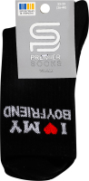 Шкарпетки Premier socks Ек ILoveMyBoyfr чор р23-25