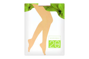 Чиста ВигоДА! Колготи жіночі Класік 20 ден бежевий р. 3