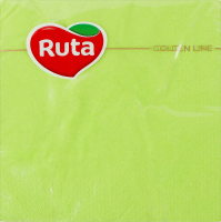 Серветки паперові 3-х шарові зелені 325х325мм Golden line Ruta 20шт