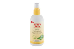 Burt's Bees Sheer Lotion Cucumber & Aloe