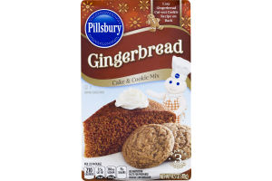 Pillsbury Gingerbread Cake & Cookie Mix
