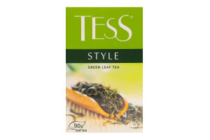Чай зеленый байховый листовой Style Tess к/у 90г