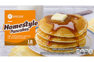 SE Grocers Pancakes Homestyle - 12 CT