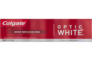 Colgate Optic White Toothpaste Sparkling Mint
