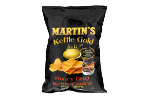 Martin's Kettle Gold Potato Chips Honey BBQ