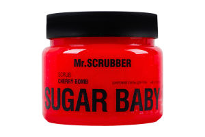Скраб для тела сахарный Cherry bomb Sugar baby Mr.Scrubber 450г