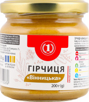 Горчица Винницкая ТМ "1" с/б 200г