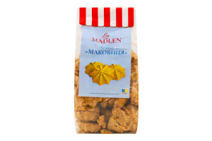 Печиво пісочне здобне Маковиця 160г La Madlen