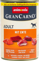 Корм д/собак з качкою 400г ж/б ГранКарно