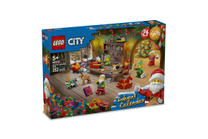 Конструктор для детей от 5лет №60510 Advent calendar 2026 City Lego 252эл