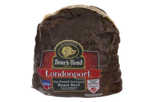 Boar's Head Roast Beef Londonport Top Round Seasoned