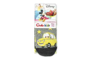 Колготки дет Conte-kids Disney469 сер/жел р104-110