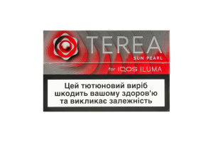 Изделие табакосодержащее для электрического нагревания с фильтром Terea Sun pearl 20шт