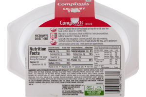 Hormel Compleats Salisbury Steak, 9 Ounce
