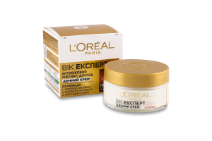 Крем для шкіри обличчя денний проти зморщок Вік експерт 45+ L'Oreal Paris 50мл