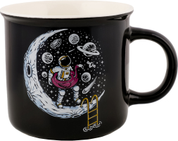 Чашка Астронавти 390мл кераміка