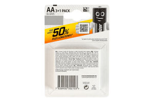 Батарейка AA 1.5V LR6 Alkaline power Energizer 4шт