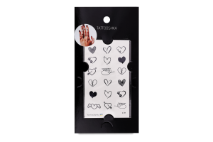 Тату Tattooshka Сердечки тимчасові