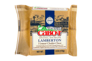 Cabot Lamberton Vermont Cheddar Cheese