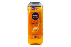 Гель для душа для тела, лица и волос 5в1 Активная энергия Nivea Men 500мл