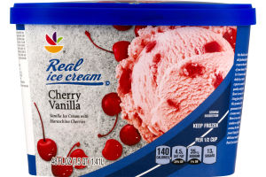 Ahold Real Ice Cream Cherry Vanilla