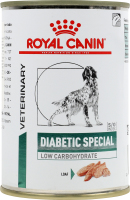 Корм-дієта д/дорослих собак Diabetic Special LC 410г ж/б Royal Canin