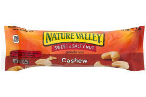 Nature Valley Sweet & Salty Nut Granola Bar Cashew
