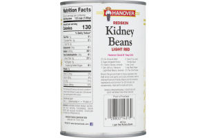 Hanover Redskin Kidney Beans Light Red