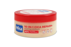 Крем для тела для потресканной огрубевшей чувствительной кожи многофункциональный восстанавливающий Mixa 150мл