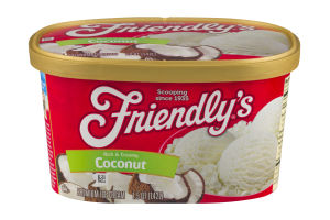Friendly's Premium Ice Cream Rich & Creamy Coconut