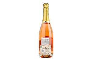 Вино игристое 0.75л 12% Brut Rosado Cava Los Monteros бут