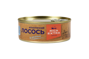 Лосось Banga атлантический в собственном соку ключ