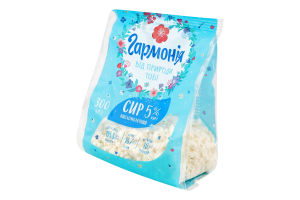 Сир кисломолочний 5% Гармонія м/у 300г