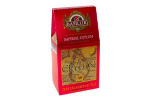 Чай черный Императорский Цейлон The Island of Tea Basilur к/у 100г