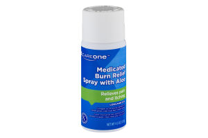 CareOne Medicated Burn Relief Spray with Aloe