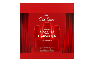 Набір Discovery Box Гель д/душу Captain 250мл+Дезодорант Wolfthorn спрей 150мл+Дезодорант Night Panther спрей 150мл+Дезодорант White