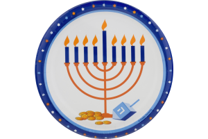 Smart Living Lunch Paper Plates Hanukkah - 8 CT