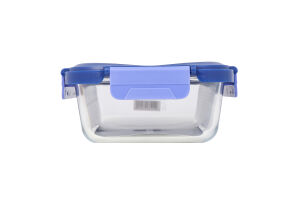 Ємність д/зберігання продуктів Pure Box Click Clack 1040мл скло прямокутна з кришкою Luminarc