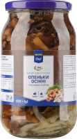 Гриби опеньки з часником і кропом осінні мариновані Metro Chef с/б 850г