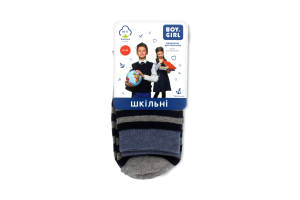 Шкарпетки дитячі Boy&Girl №301 22-24 смужка