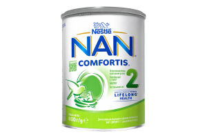 Смесь молочная сухая для детей от 6мес 2 Comfortis NAN ж/б 800г