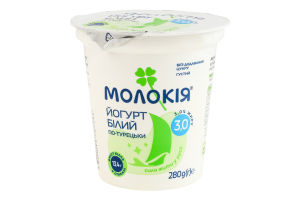 Йогурт 3% густий Білий По-турецьки Молокія ст 280г