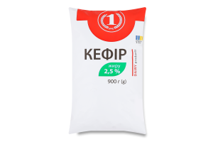 Кефір 2.5% ТМ "1" м/у 900г