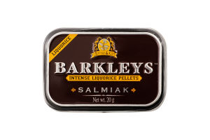 Льодяники Salmiak mini 20г ж/б Barkleys