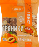 Пряники с начинкой со вкусом абрикоса Фруктовый сад Київхліб м/у 300г
