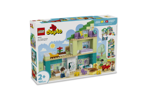 Конструктор для дітей від 2років №10470 3in1 Modern family house with figures Duplo Lego 166ел