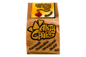 Чипси з лаваша печені з смаком Паприка 100г АнтиChips