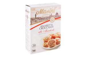 Печенье хрустящее с миндалем Amaretti Masini к/у 150г