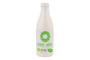 Кефир 1% термостатный органический Organic Milk п/бут 900г