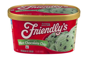 Friendly's Premium Ice Cream Mint Chocolate Chip